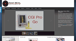 Desktop Screenshot of heavymetalsoftware.com